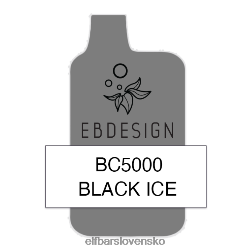 ELFBAR black ice 5000 konzument - single RZ2N6P56 elektronická cigareta