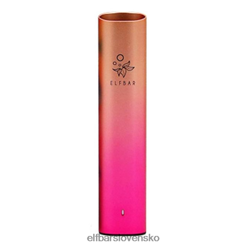 RNB6H141 elfbar mate 500 pod vape kit - 500 mAh batéria aurora ružová elektronické cigarety