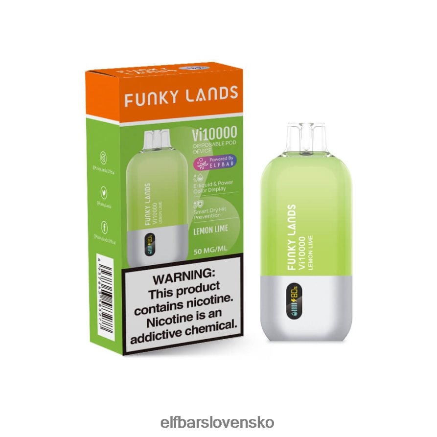 melónový ľad elektronická cigareta JNN0TH168 funky lands jednorazový vape vi10000 potiahnutí ELFBAR